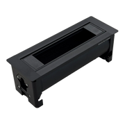 علبة أفياش مكتب مخفية فارغة من الترالايت - للتثبيت المكتبي (STS-256)