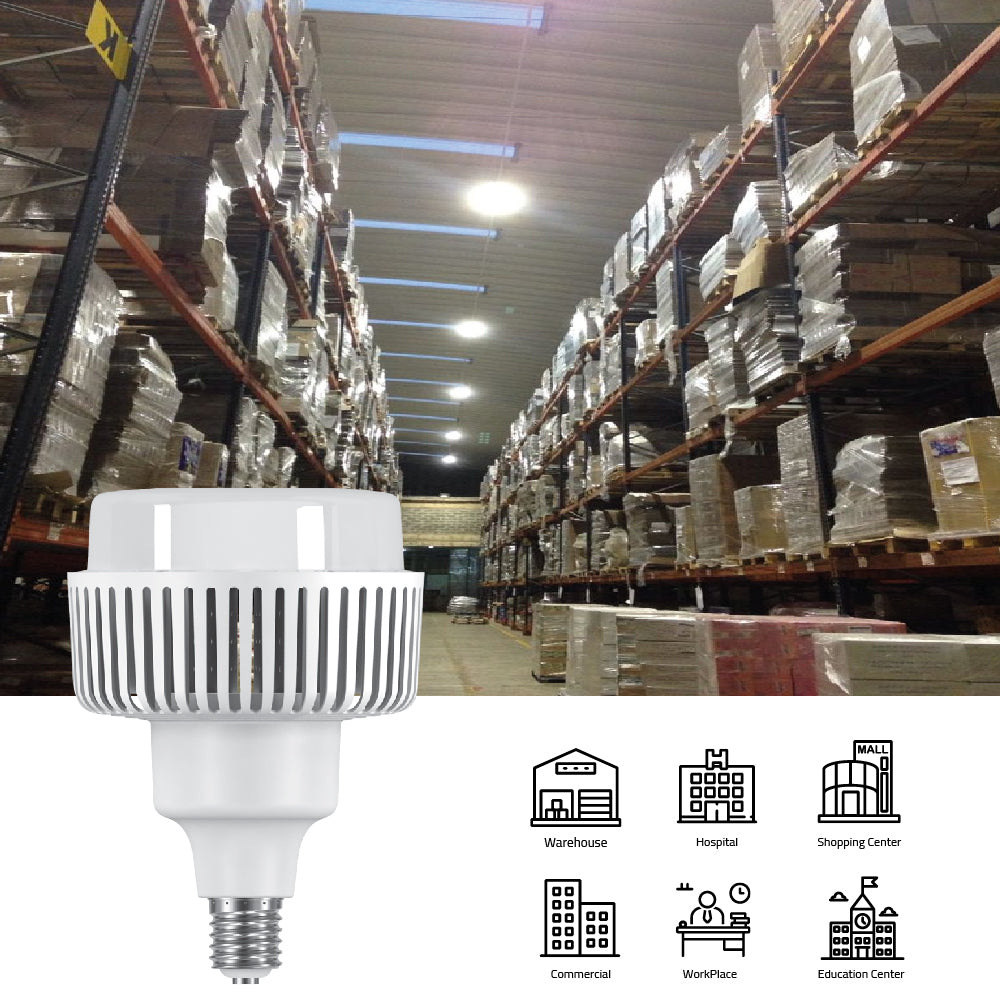  الترا لايت كشاف هاي بي معلق 80 واط مع قاعدة E40 (UTL-V1)